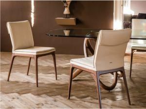 2016 Modern Sytle PU Dining Chair with Ashwood Leg (DC024)