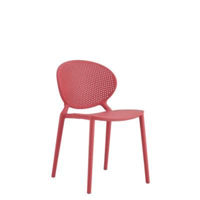 Direct Sale New Design Living Room Furniture Ergonomics Stackable Bar Restaurant Dining Plastic Chair