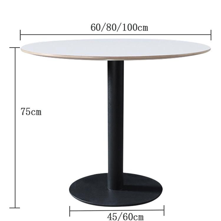 Silver Premium Stainless Steel 60*60*75cm Small Table