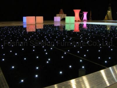 Factory Wholesale LED Dance Floor LED Stage Display Screen for Wedding Event Decoration