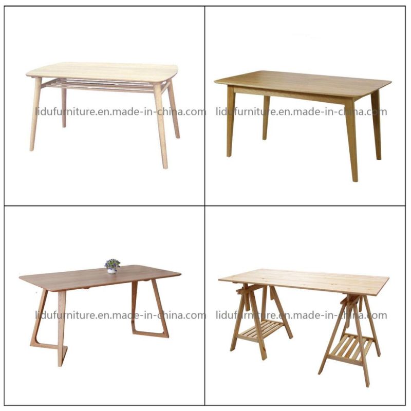 Hot Selling and Modern Home Furniture Wood Dining Table Vintage Wooden Chair Modern Furniture Home Dinning Table Set
