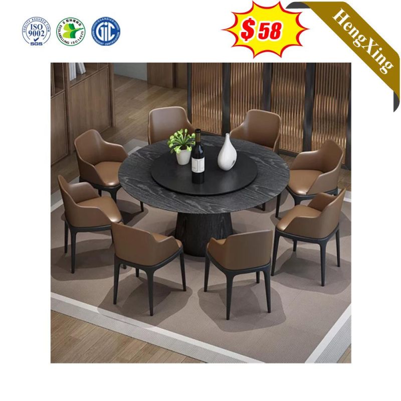 Nordic Modern Wooden Home Furniture Dining Table Set with Chair Combination