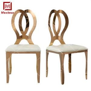 Factory Sale Butterfly Royal Gold Wedding Chair for Events