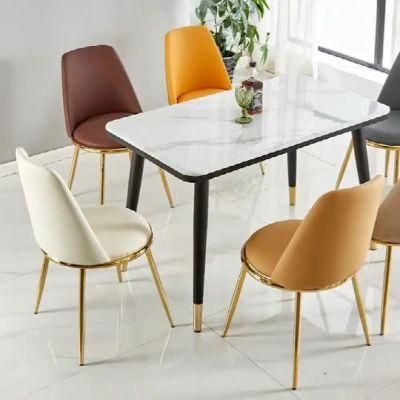 Kursi Belajarmeja Kafe High-Grade Furniture Dining Chair Farm Modern Pachwork Chair Fashion Grey Chair Rental