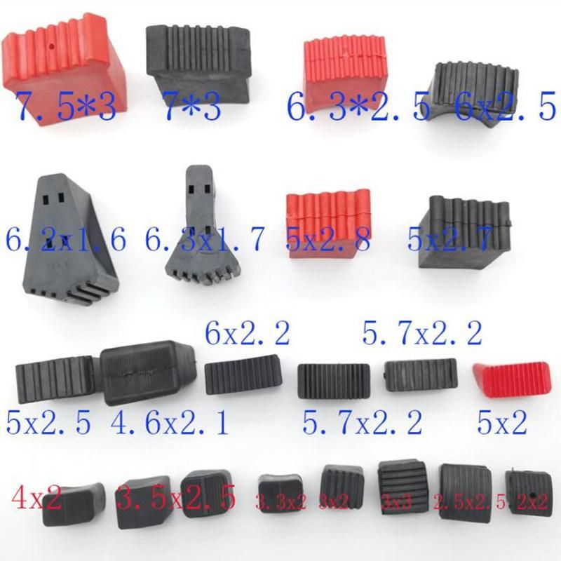 High Quality Abrasion Resistant Rubber Feet for Laddersfurniture Parts Rubber Ladder Feet Chair Feet Supplier