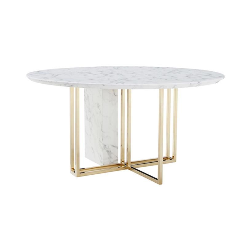 Modern Design High-End Customize Luxury Lazy Susan Table Ining Table