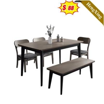 Classical Modern Home Restaurant Dining Furniture Wooden Restaurant Table Dining Table (UL-21LV0308)