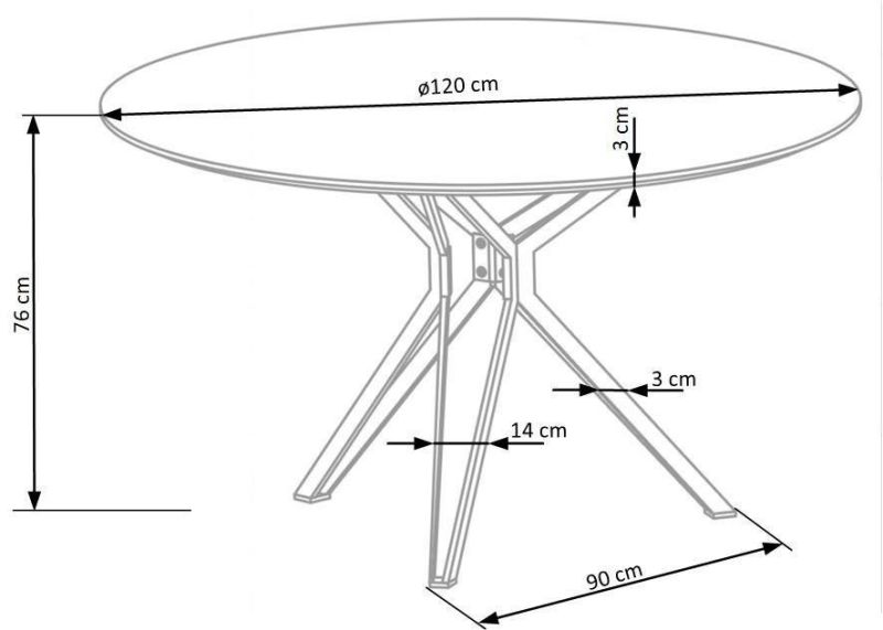 Hot Sale Nordic Modern Dining Room Home Furniture Glass Dining Table