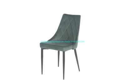 Fashionable Hot Sales Home Furniture Fancy Stackable Morden Leather PU Dining Room Dining Chair