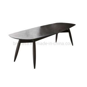 B&M Modern Solid Oak Wood 2.4m Wooden Dining Table Set