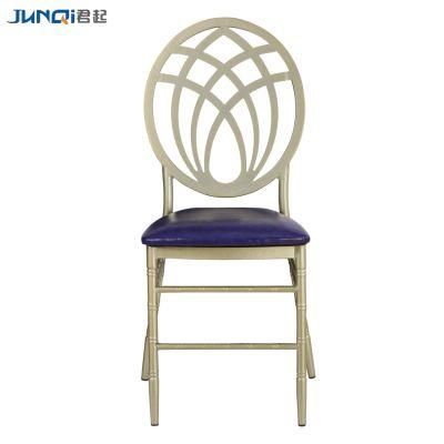 Stacking Aluminum Metal Resin Hotel Restaurant Wedding Chiavari Chair