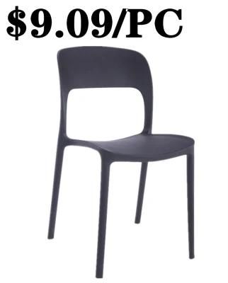 Good Price Ergonomic with Back Restaurant Hotel Dining Plastic Chair