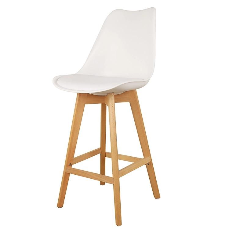 Plastic Strengthen Dining Chairs Modern High Restuarant Chair