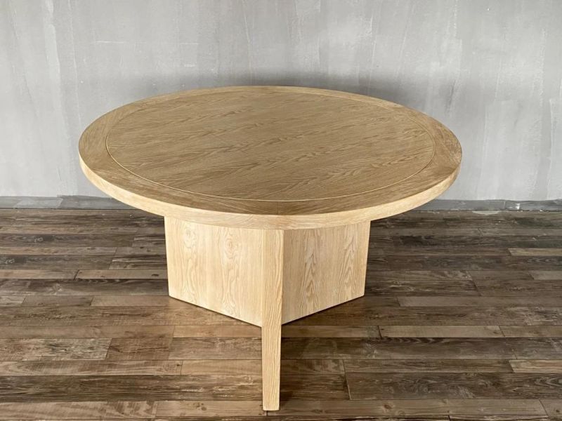 Hot Sale Round Unfolded Furniture Hotel Home Modern Dining Living Room Table