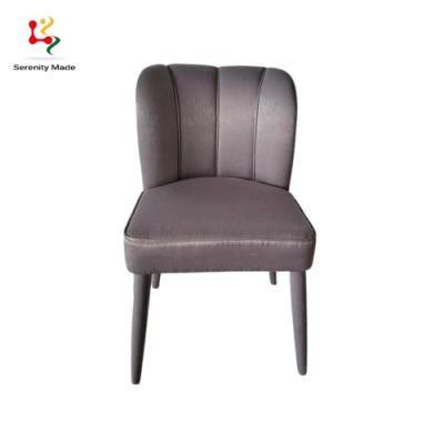 Fabric Color Option for The Upholstered Seat Nordic Japanese Style Home Lobby Used Lounge Chair
