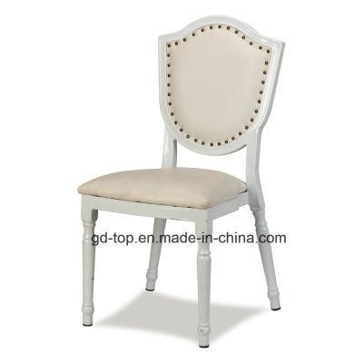 Top Furniture Hotel Classy Restaurant Round Back Metal Dining Chair