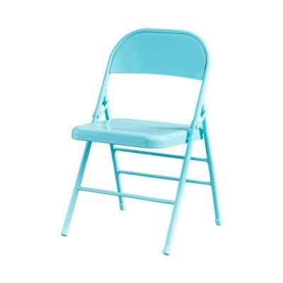 Silla Plegable Chairs for Dining Room Commercial Stackable Metal Folding Chair for Weddi Folding Chairs for Events Ready to Ship