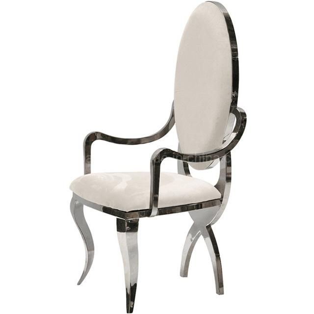 Hot Sale Royal Romantic Dining Arm Chair for Wedding Used