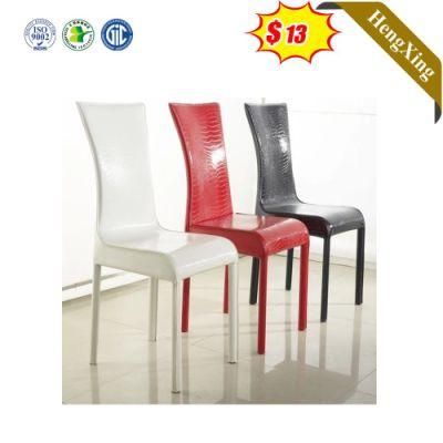 Hot Selling Hotel Home Furniture Leather Dining Table and Chair Combination