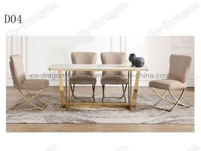 Dining Room Furniture Modern Fashion Rectangular Dining Table Chair