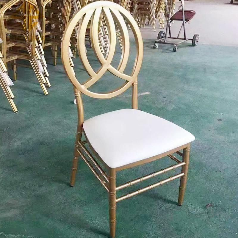 Luxury Furniture Classic Diamond Back Chiavari Chair Steel Contemporary and Comfortable Feel Chair