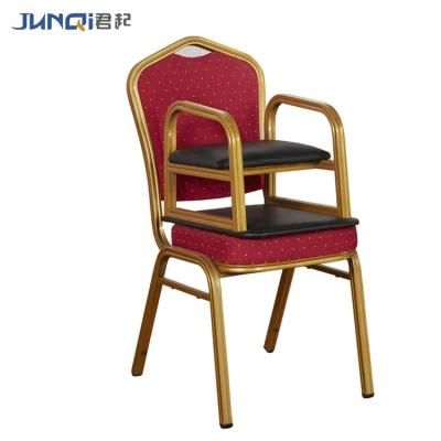 Comfortable Back Stacking Banquet Metal Chair