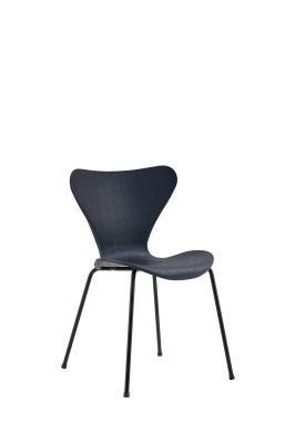 Cheap Painting Metal Leg Restaurant Plastic Chair with Metal Leg