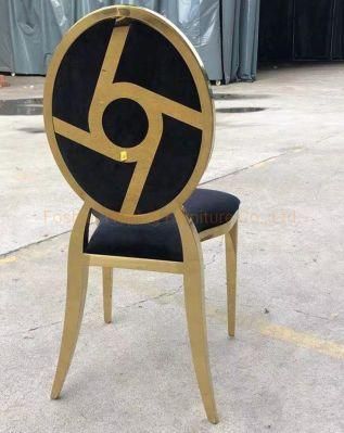 Modern New Back Decoration Wedding Chairs Banquet Folding Chair Event Rental Chair 6 9 Fugire Chair Kite Back Decors Black Velvet Dining Chairs