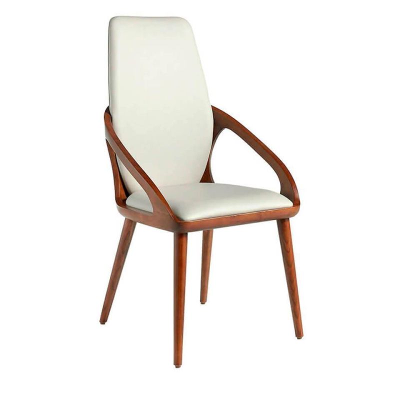 OEM Restaurant Furniture Wooden Chair Modern High Back Dining Chair for Living Room