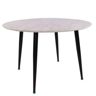 Modern Dining Table Wooden Top, Simple Restaurant Dining Table