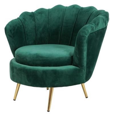 Upholstered Accent Design Modern Velvet Dining Chair