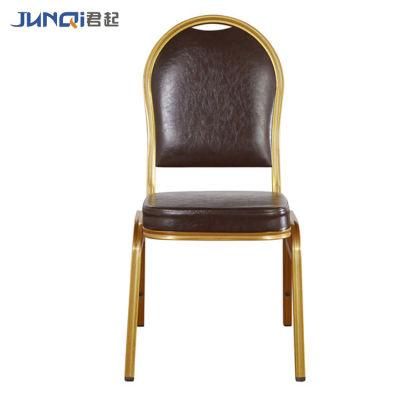 Stacking Hotel Banquet Hall Metal Steel Iron Banquet Dining Chair