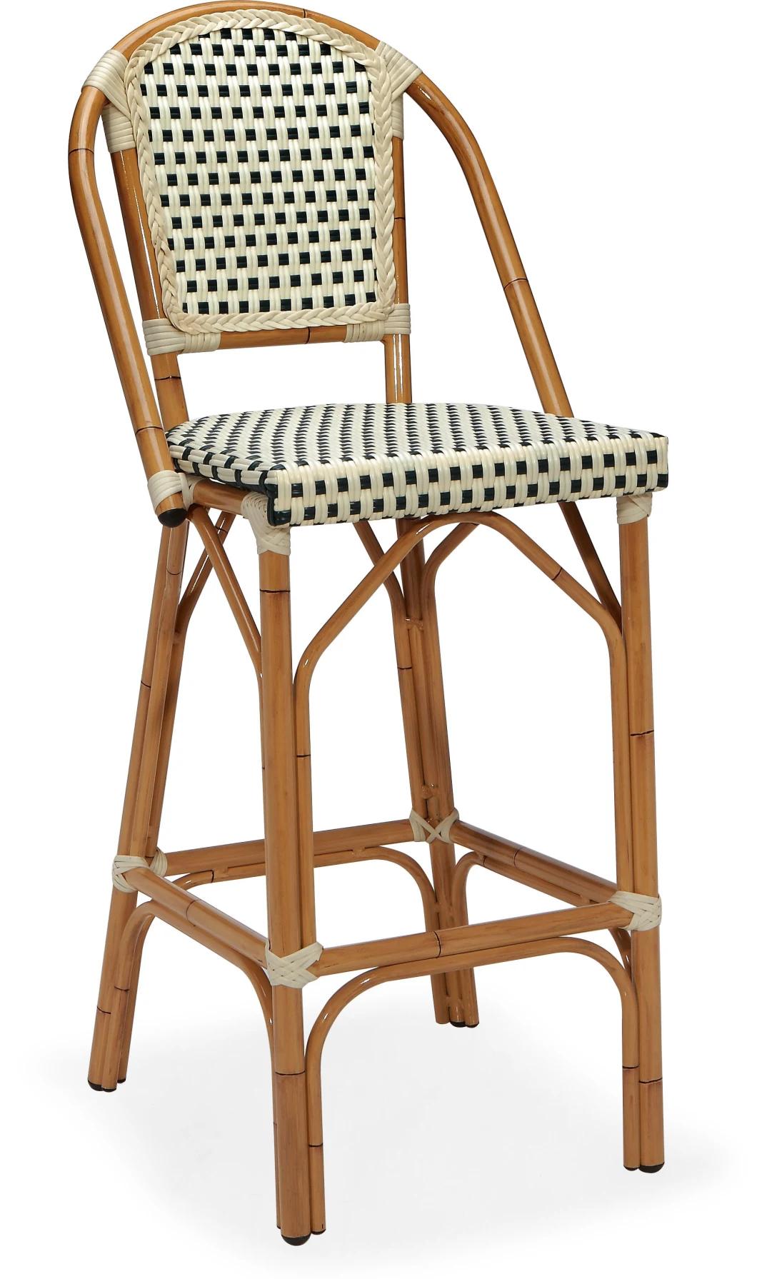 Australia Style Cheap Cafe Chair Plastic Rattan Chair