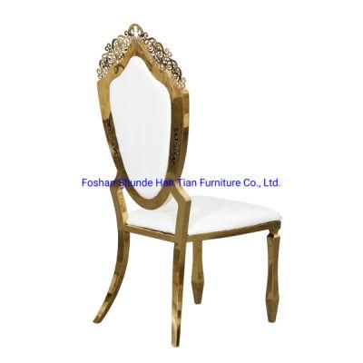 Cheap King Throne Chair for Event Party Golden Dining Chairs