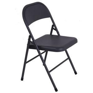 Best Selling Garden Hotel Dining Restaurant Folding Chair with Full Metal Chair