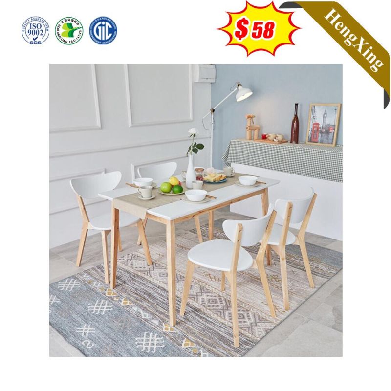 Hot Selling 4 Legs Wooden Table and Chair Dining Room Furniture Sets