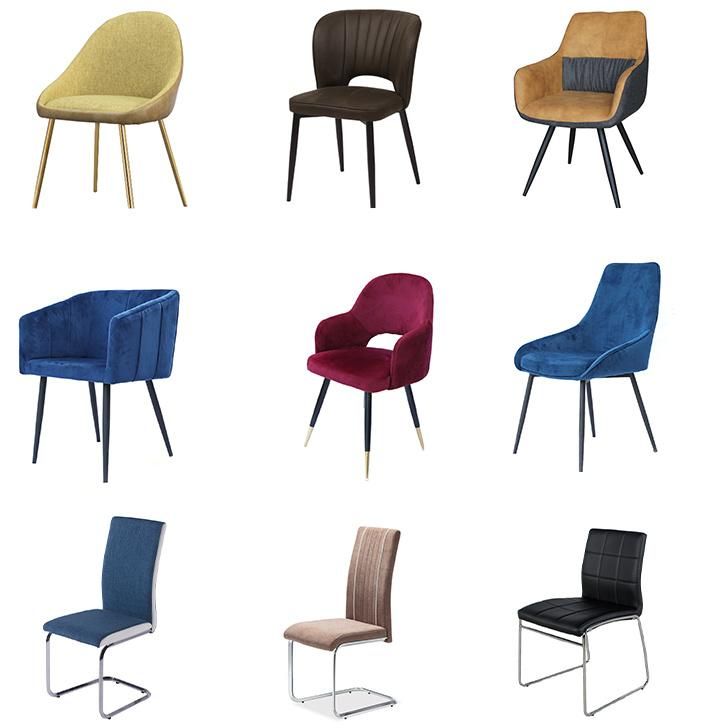 China Wholesale Modern Design Home Hotel Dining Room Furniture Dining Chair Fabric Dining Chairs