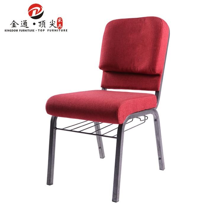 New Design Wholesale stackable steel knock down Chairs For Used Churches
