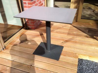 HPL Light Grey Color Phenolic Square Table Top