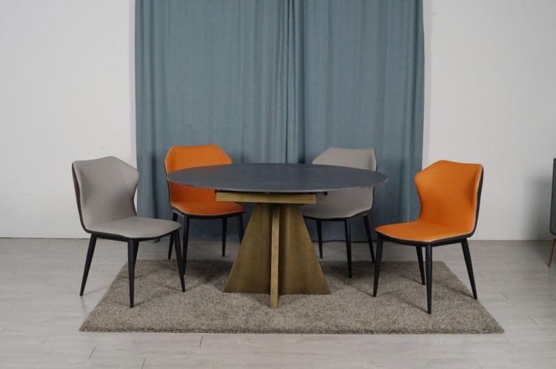 2022 Hot Sale Luxury Marble Table Extendable Dining Tables