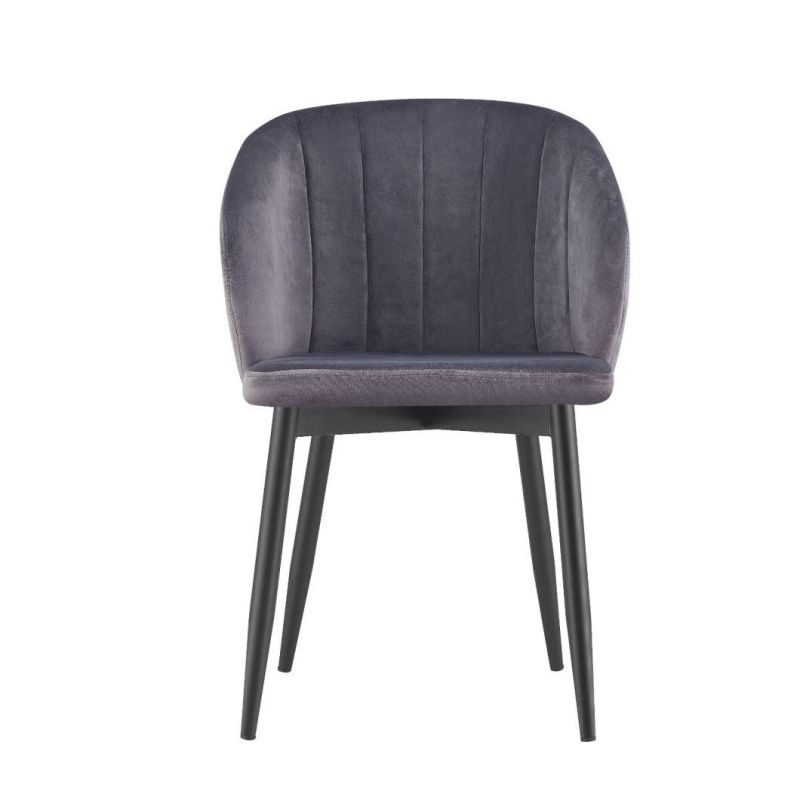 Popular Design Velvet Fabric Dining Chair for Restaurant