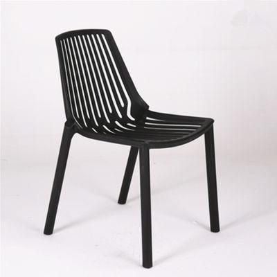 Unique Design Hollow Meeting Coffee Shop Sillas Plasticas Stackable Mesh Plastic Chair