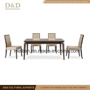 2018 New Design Beech Solid Wood Dining Table