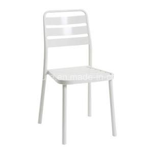 714-H45-Alu China Style Dining White New Restaurant Chairs