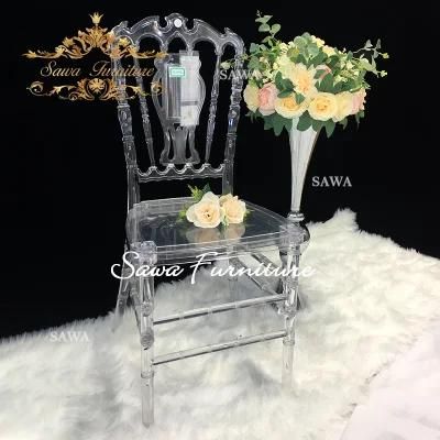 Wedding Furniture Clear Napoleon Castle Chair