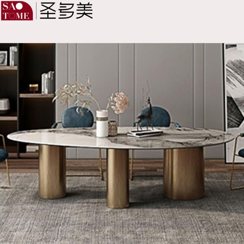 Modern Living Room Dining Room Furniture Three Barrel Dining Table