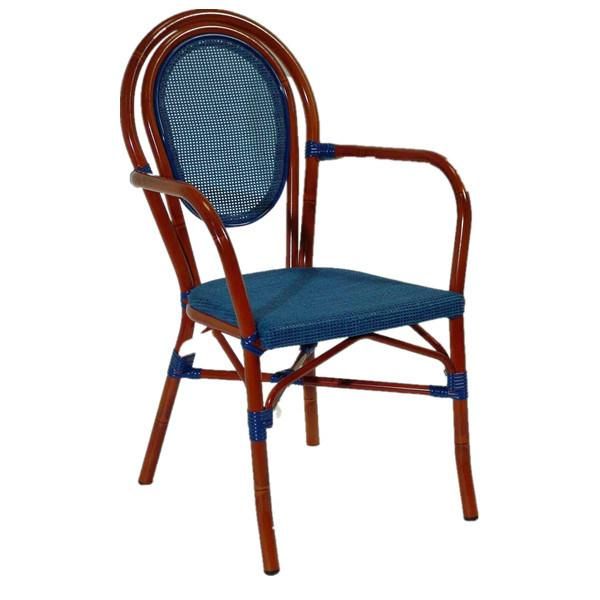 Classic Design Textylene Paris Chair Comfortable Stacking Garden Chair