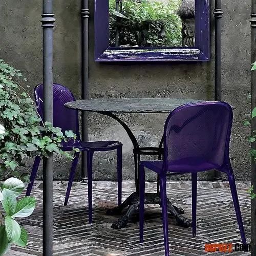 Italian Modern Designer Acrylic Banquet Furniture Patrick Jouin Thalya Chair