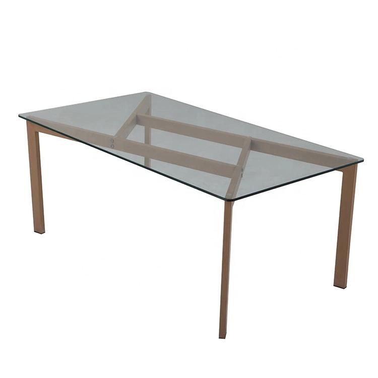 Hot Selling Home Furniture Glass Dining Table