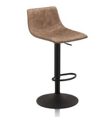 Adjustable Nordic Counter Furniture Back Kitchen Bar Stool Chairs